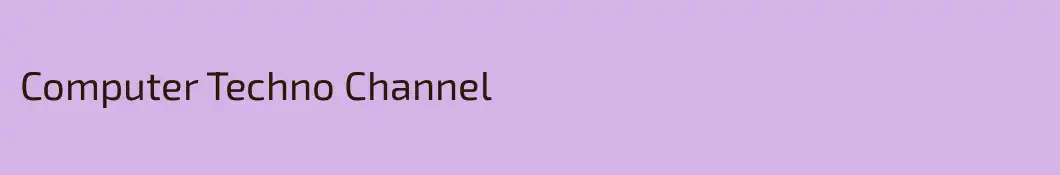 Computer Techno Channel